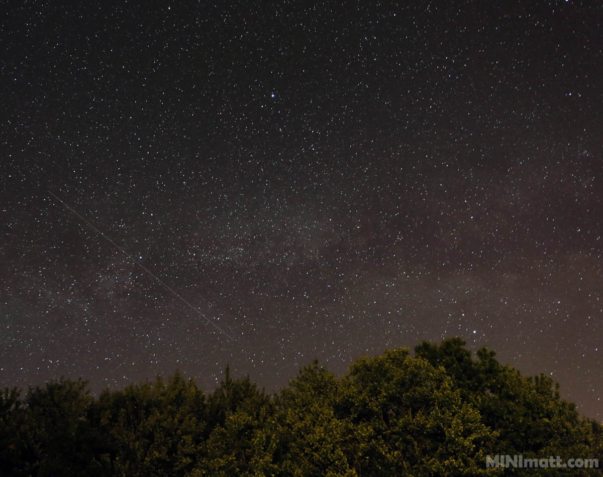 New England Night Stars Milky Way Shooting Star Vermont New Hampshire Massachusetts Maine Minimatt